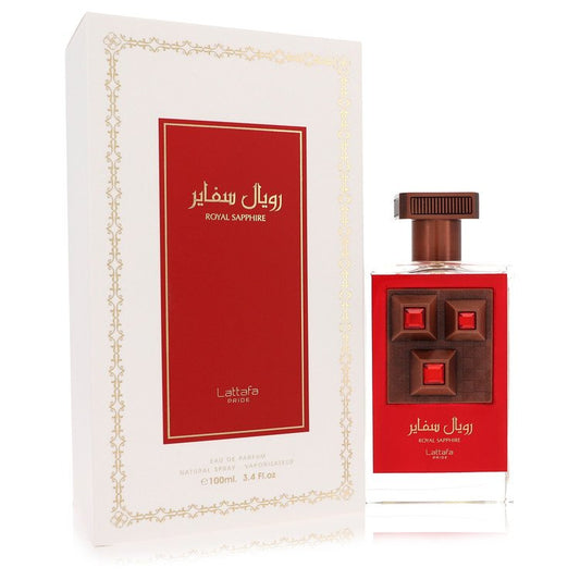 Lattafa Pride Royal Sapphire Eau De Parfum Spray (Unisex) By Lattafa - OPULENTIA 