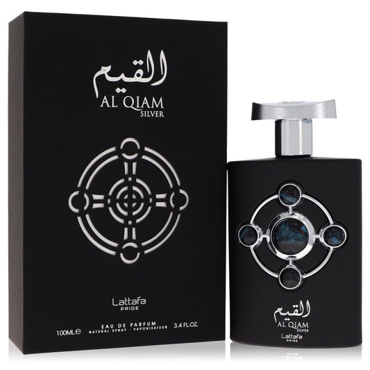 Lattafa Pride Al Qiam Silver Eau De Parfum Spray (Unisex) By Lattafa Lattafa