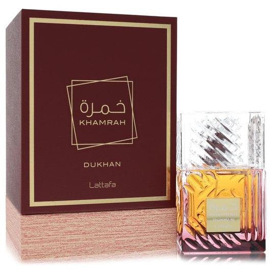 Lattafa Khamrah Dukhan Eau De Parfum Spray (Unisex) By Lattafa Lattafa