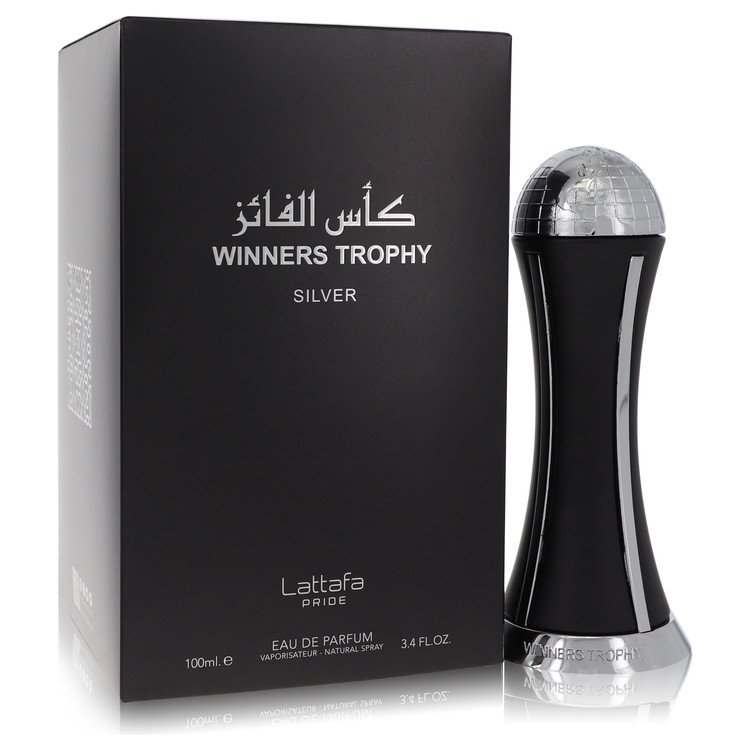 Lattafa Pride Winners Trophy Silver Eau De Parfum Spray By Lattafa Lattafa