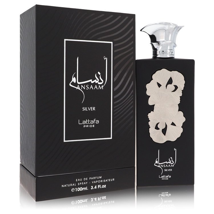 Lattafa Pride Ansaam Silver Eau De Parfum Spray (Unisex) By Lattafa Lattafa