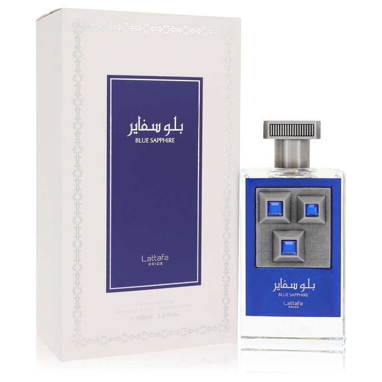 Lattafa Pride Blue Sapphire Eau De Parfum Spray (Unisex) By Lattafa Lattafa