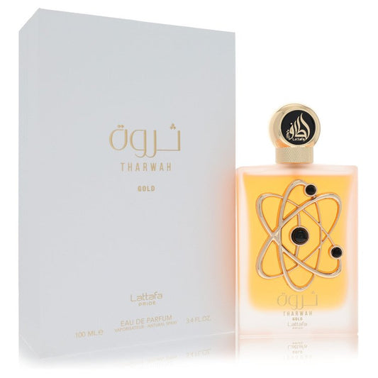 Lattafa Pride Tharwah Gold Eau De Parfum Spray By Lattafa - OPULENTIA 