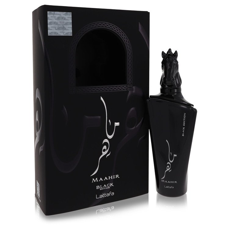 Maahir Black Edition Eau De Parfum Spray (Unisex) By Lattafa Lattafa