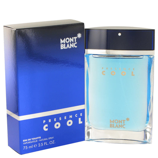 Presence Cool Eau De Toilette Spray By Mont Blanc - OPULENTIA 