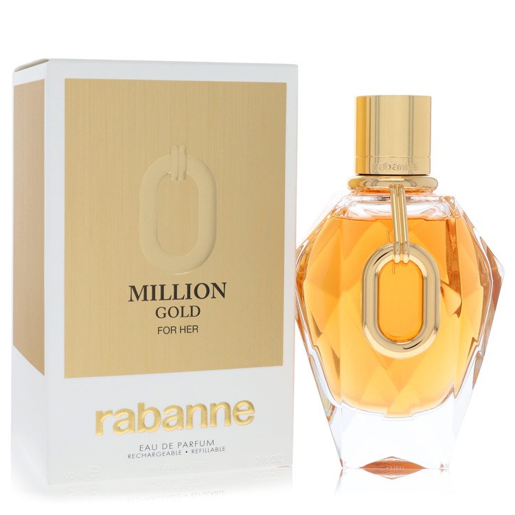 Paco Rabanne Million Gold Eau De Parfum Refillable Spray By Paco Rabanne Paco Rabanne
