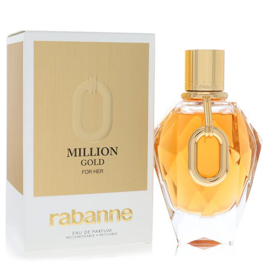 Paco Rabanne Million Gold Eau De Parfum Refillable Spray By Paco Rabanne Paco Rabanne