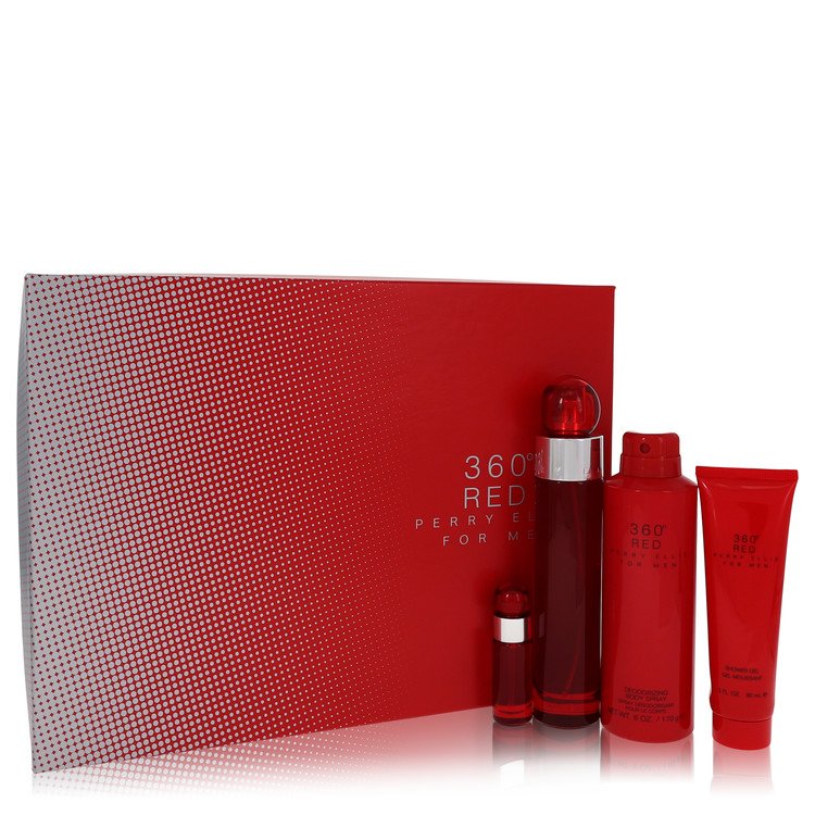 Perry Ellis 360 Red Gift Set By Perry Ellis Perry Ellis