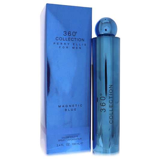 Perry Ellis 360 Collection Magnetic Blue Eau De Toilette Spray By Perry Ellis - OPULENTIA 