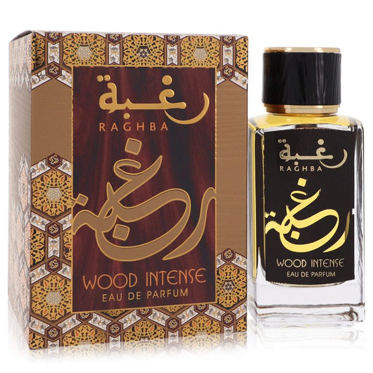 Raghba Wood Intense Eau De Parfum Spray (Unisex) By Lattafa Lattafa