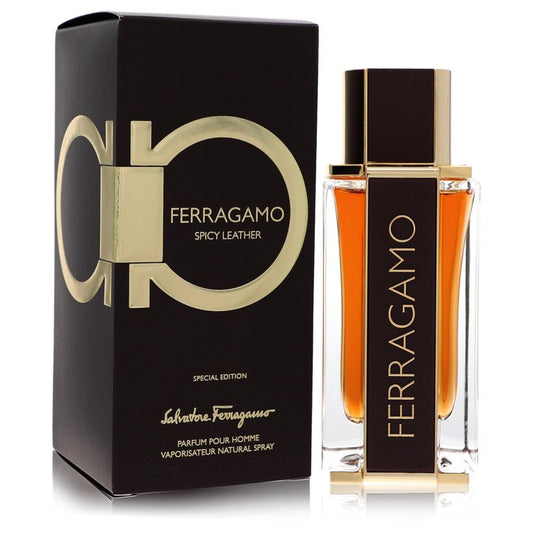 Salvatore Ferragamo Spicy Leather Eau De Parfum Spray By Salvatore Ferragamo - OPULENTIA 