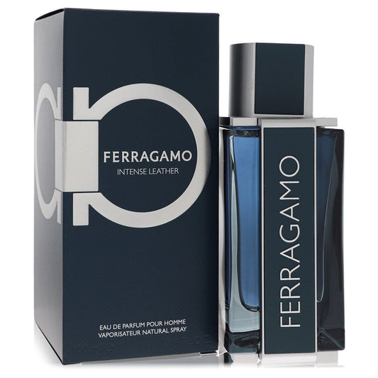 Salvatore Ferragamo Intense Leather Eau De Parfum Spray By Salvatore Ferragamo - OPULENTIA 