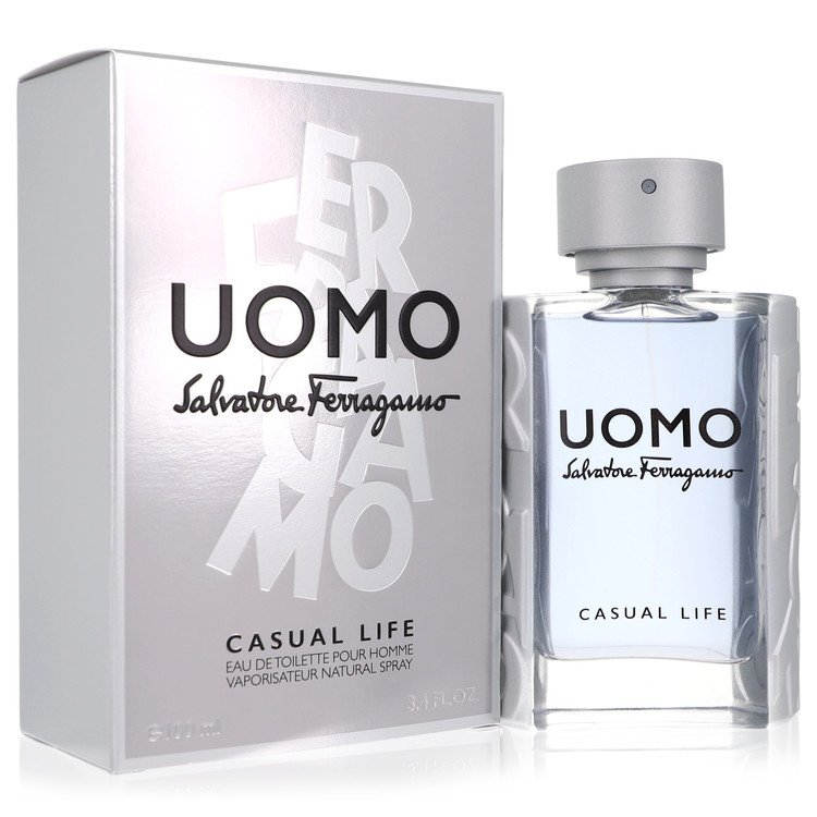 Salvatore Ferragamo Uomo Casual Life Eau De Toilette Spray By Salvatore Ferragamo Salvatore Ferragamo