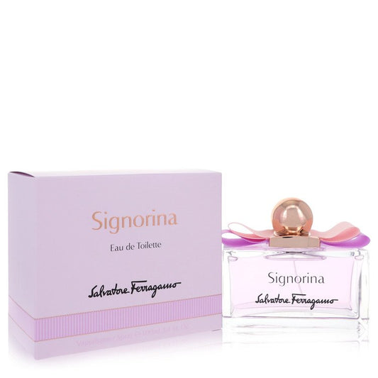 Signorina Eau De Toilette Spray By Salvatore Ferragamo Salvatore Ferragamo