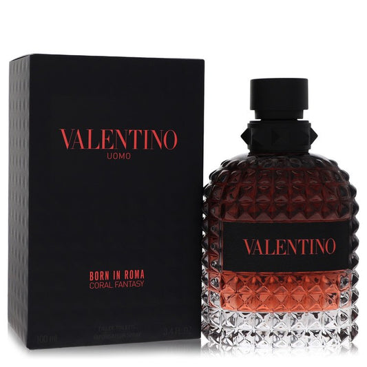 Valentino Uomo Born In Roma Coral Fantasy Eau De Toilette Spray By Valentino Valentino