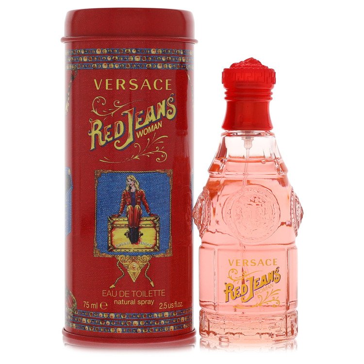 Red Jeans Eau De Toilette Spray By Versace Versace