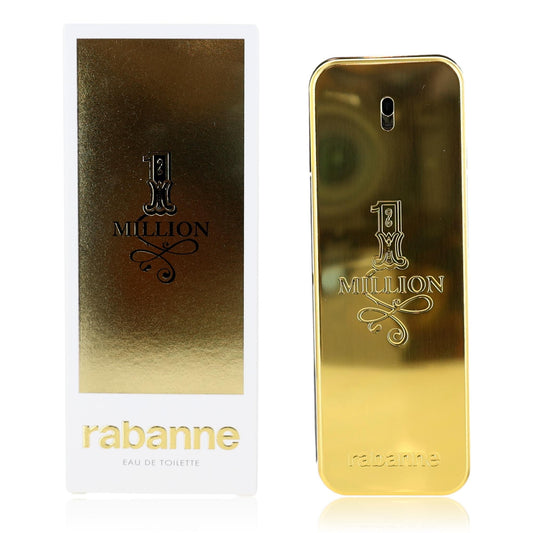 1 Million by Paco Rabanne, 3.4 oz Eau De Toilette Spray for Men Paco Rabanne