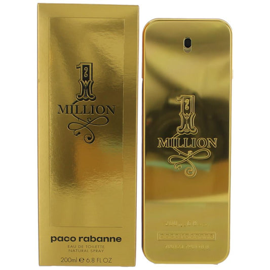 1 Million by Paco Rabanne, 6.8 oz Eau De Toilette Spray for Men Paco Rabanne