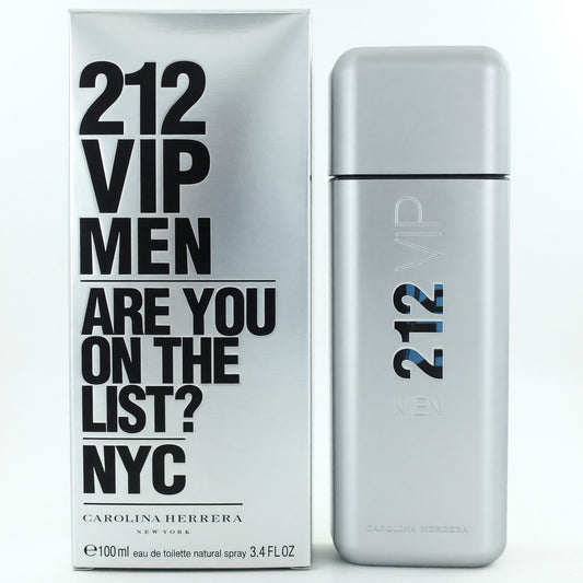 212 VIP by Carolina Herrera, 3.4 oz Eau De Toilette Spray for Men