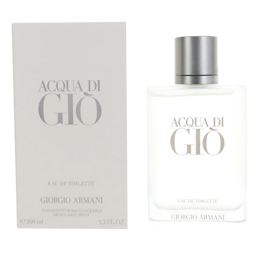 Acqua Di Gio by Giorgio Armani, 3.4 oz Eau De Toilette Spray for Men Giorgio Armani