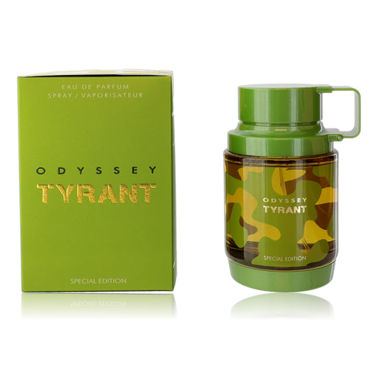 Odyssey Tyrant by Armaf, 3.4 oz Eau De Parfum Spray for Men Armaf