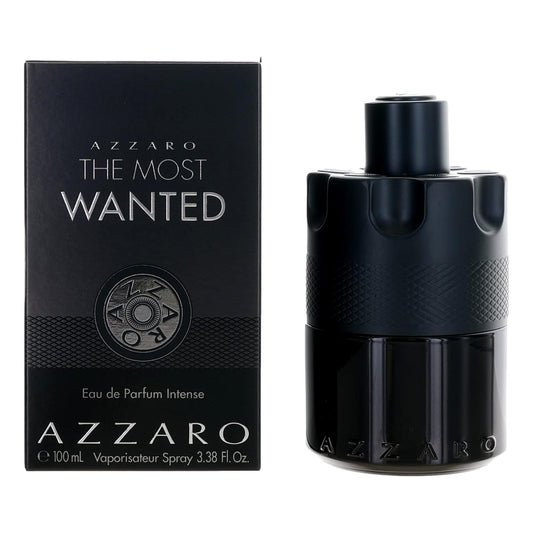 Azzaro The Most Wanted by Azzaro, 3.3 oz Eau De Parfum Intense Spray for Men Azzaro