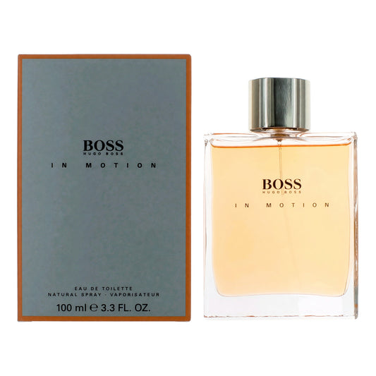 Boss in Motion by Hugo Boss, 3.3 oz Eau De Toilette Spray for Men Hugo Boss