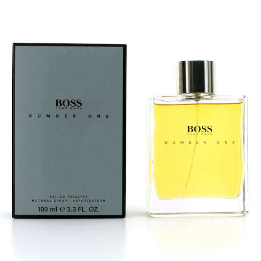 Boss Number One by Hugo Boss, 3.3 oz Eau De Toilette Spray for Men Hugo Boss
