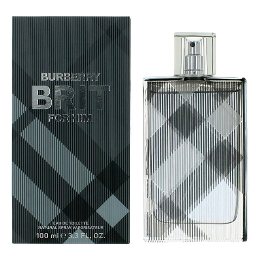 Brit by Burberry, 3.3 oz Eau De Toilette Spray for Men Burberry