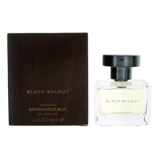Black Walnut by Banana Republic, 3.4 oz Eau De Toilette Spray for Men Banana Republic