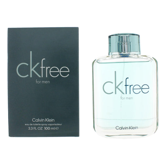 CK Free by Calvin Klein, 3.3 oz Eau De Toilette Spray for Men Calvin Klein