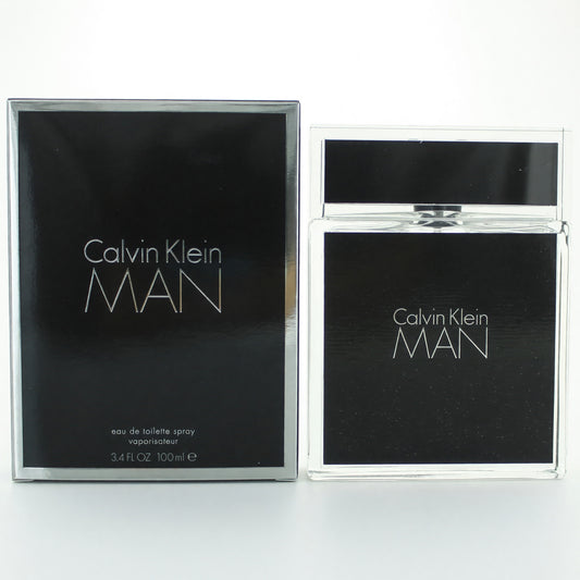 Calvin Klein Man by Calvin Klein, 3.4 oz Eau De Toilette Spray for Men Calvin Klein