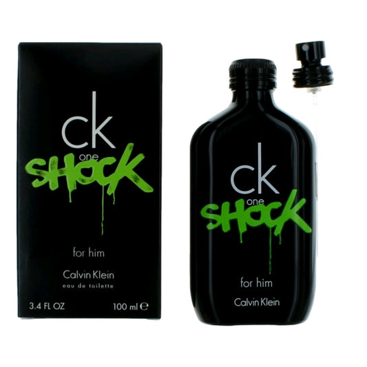 CK One Shock by Calvin Klein, 3.4 oz Eau De Toilette Spray for Men Calvin Klein