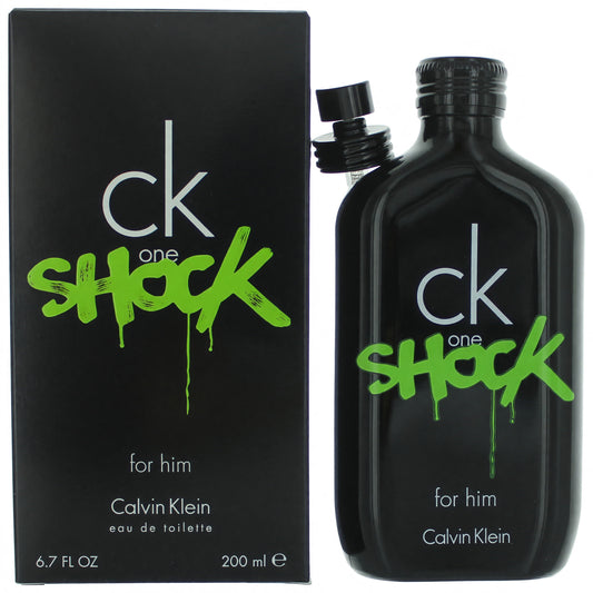 CK One Shock by Calvin Klein, 6.7 oz Eau De Toilette Spray for Men Calvin Klein