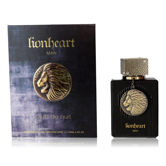 Club De Nuit Lionheart by Sterling, 3.4 oz Eau De Parfum Spray for Men Armaf