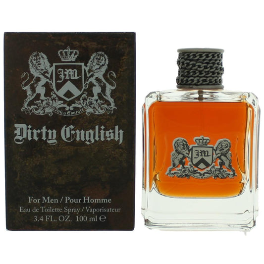 Dirty English by Juicy Couture, 3.4 oz Eau De Toilette Spray for Men Juicy Couture