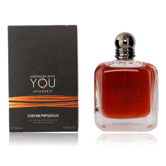 Stronger With You Intensely by Emporio Armani, 5 oz Eau De Parfum Spray for Men Emporio Armani