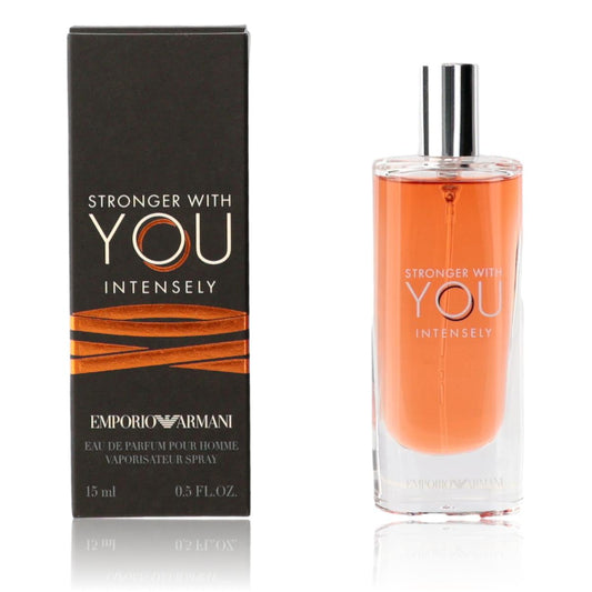 Stronger With You Intensely by Emporio Armani, 0.5 oz Eau De Parfum Spray for Men Emporio Armani