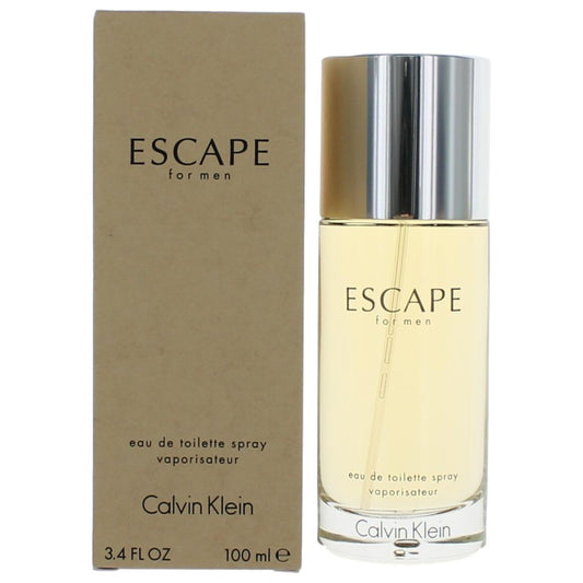 Escape by Calvin Klein, 3.4 oz Eau De Toilette Spray for Men Calvin Klein