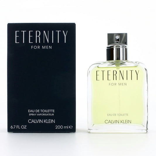 Eternity by Calvin Klein, 6.7 oz Eau De Toilette Spray for Men Calvin Klein