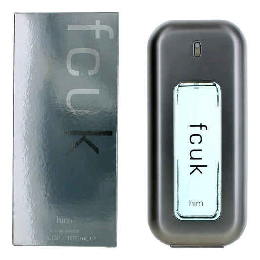 FCUK by French Connection, 3.4 oz Eau De Toilette Spray for Men (F.C.U.K) French Connection