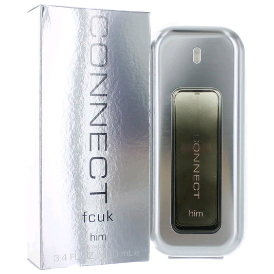FCUK Connect by French Connection, 3.4 oz Eau De Toilette Spray for Men French Connection