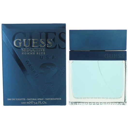 Guess Seductive Homme Blue by Guess, 3.4 oz Eau De Toilette Spray for Men Guess
