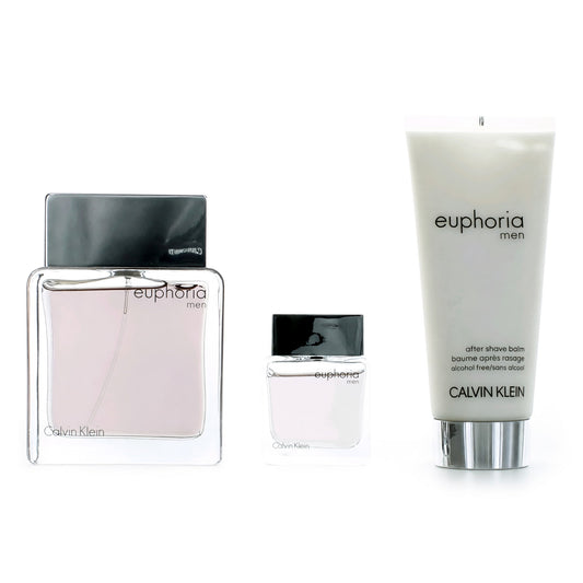 Euphoria by Calvin Klein, 3 Piece Gift Set for Men Calvin Klein