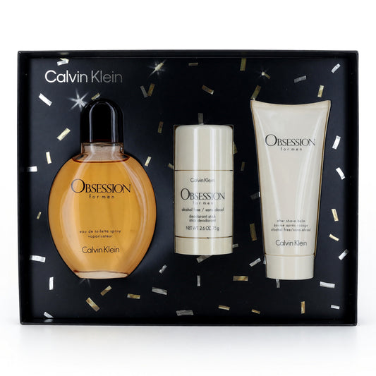 Obsession by Calvin Klein, 3 Piece Gift Set for Men Calvin Klein