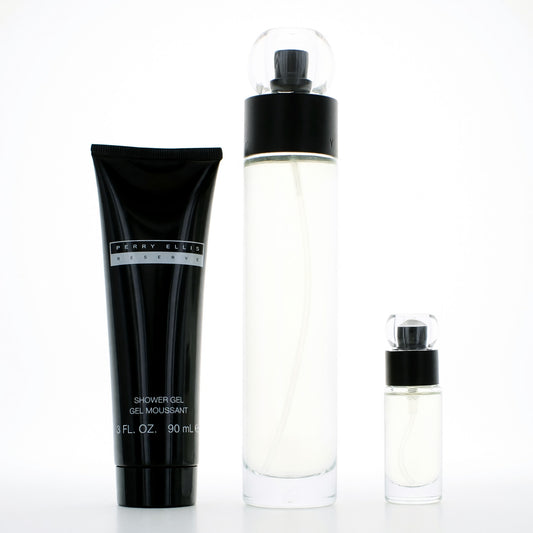 Reserve by Perry Ellis, 3 Piece Deluxe Gift Set for Men Perry Ellis