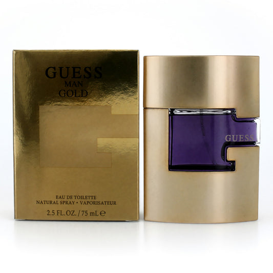 Guess Gold by Guess, 2.5 oz Eau De Toilette Spray for Men Guess