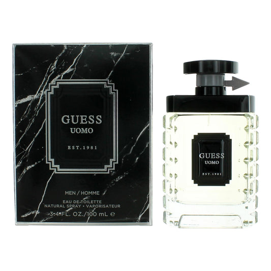 Guess Uomo by Guess, 3.4 oz Eau De Toilette for Men Guess