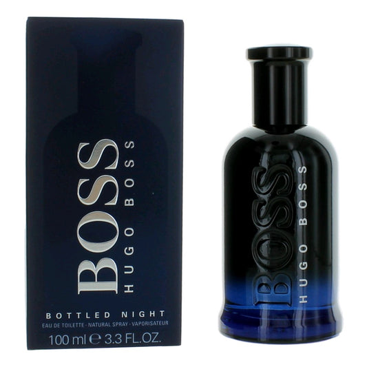Boss Bottled Night by Hugo Boss, 3.3 oz Eau De Toilette Spray for Men Hugo Boss