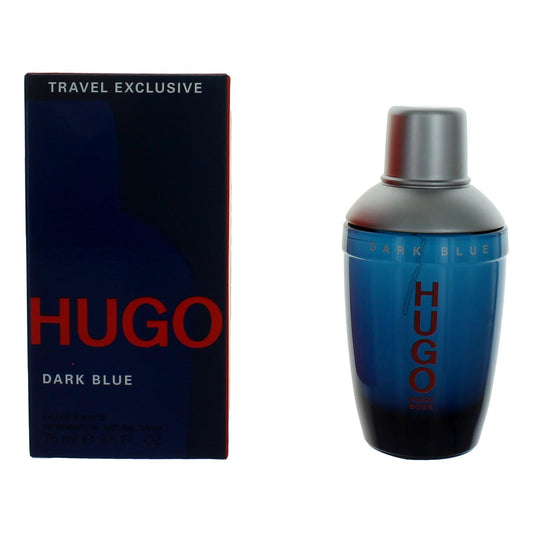 Hugo Dark Blue by Hugo Boss, 2.5 oz Eau De Toilette Spray for Men Hugo Boss